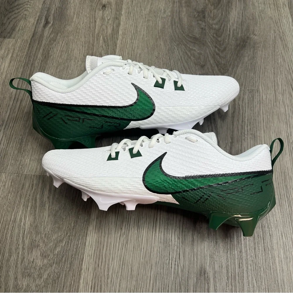 Nike Vapor Edge Speed 360 2 Football Cleat White Green Men’s Size 13‎ FQ4045-101
